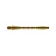 Anodised Aluminium Re-Grooved Tipo A Pequeno Dourado