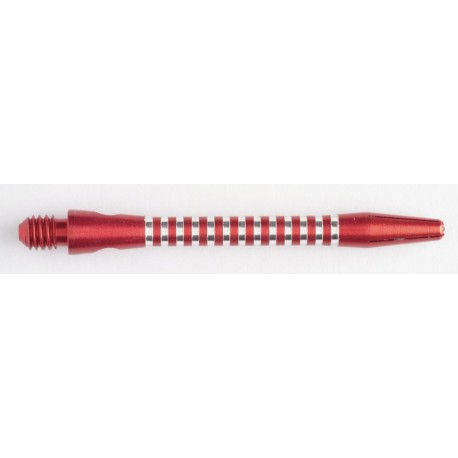 Anodised Aluminium Re-Grooved Tipo B Médio Vermelho